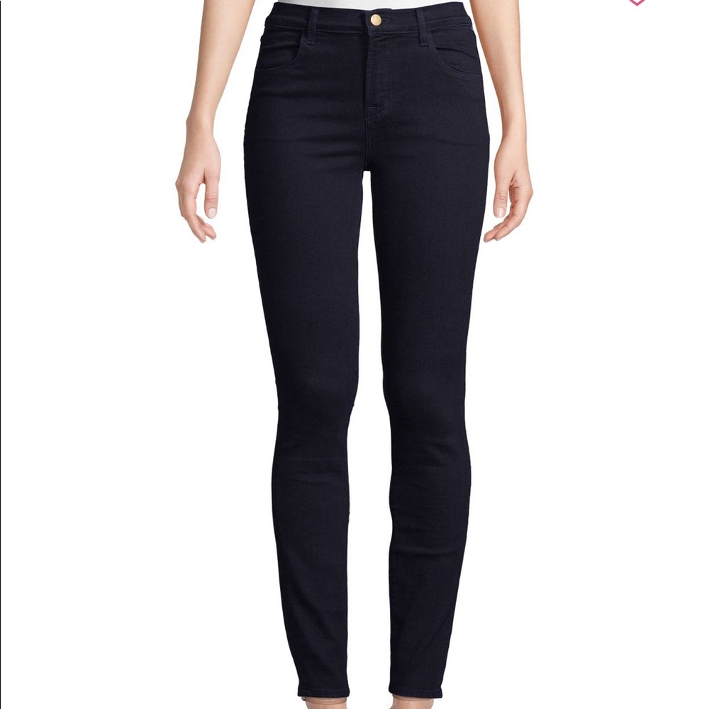 JBRAND Maria high rise jeans in black Vanity